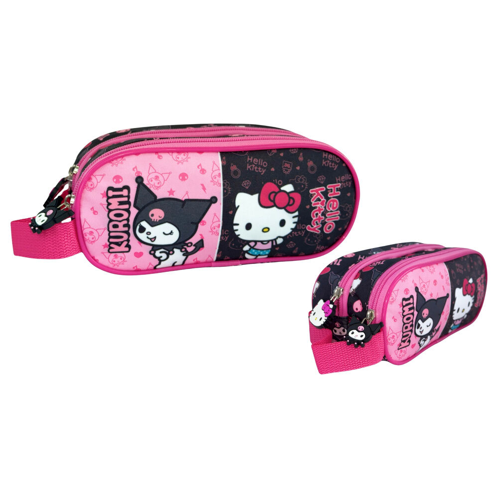 Hello Kitty & Kuromi pencil case 1