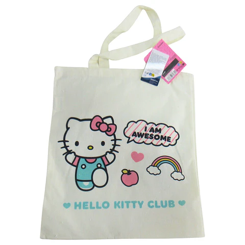 Hello Kitty I am Awesome shopping bag