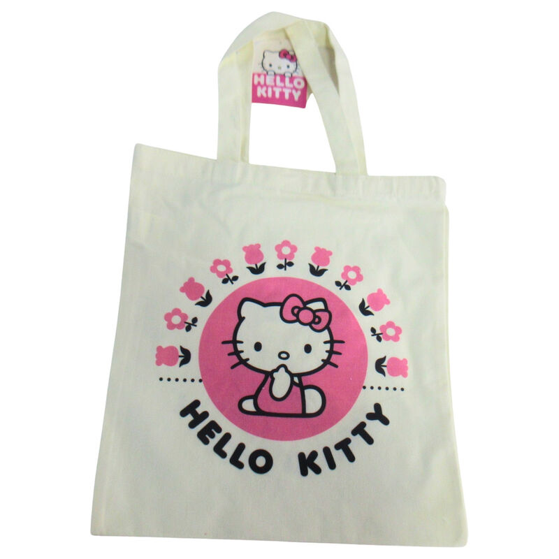 Hello Kitty Pink Circle shopping bag 1