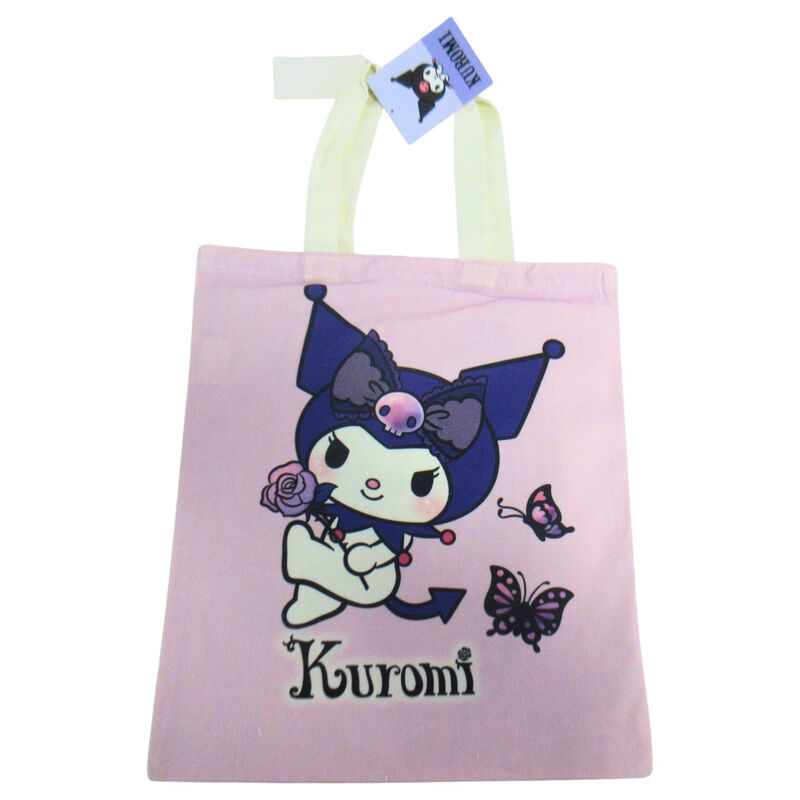 Hello Kitty Kuromi Pink Butterfly shopping bag 1