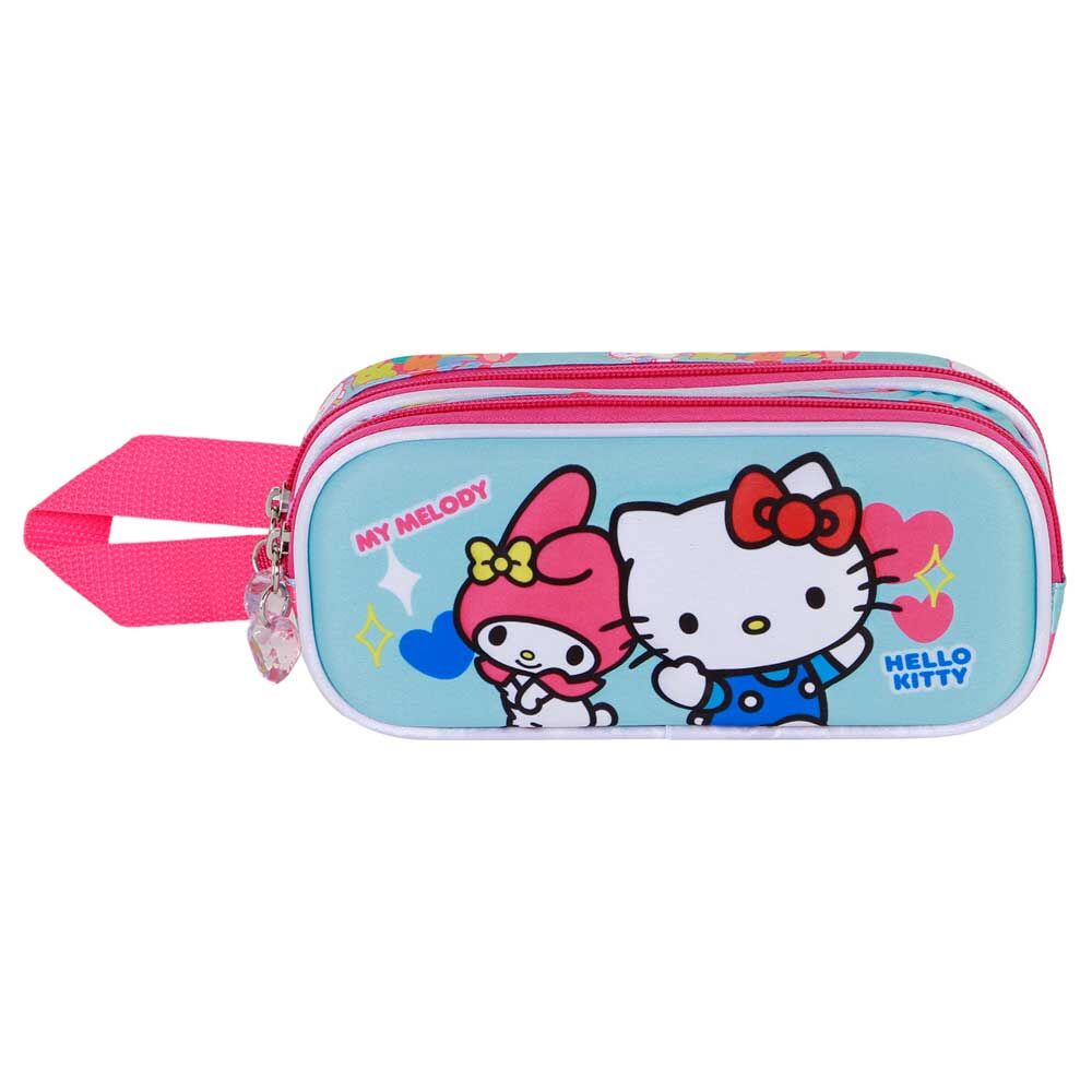 Hello Kitty Friendship 3D double pencil case 3