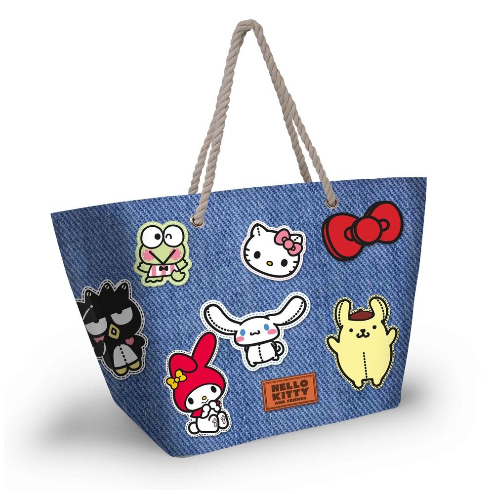 Hello Kitty Stickers beach bag 1