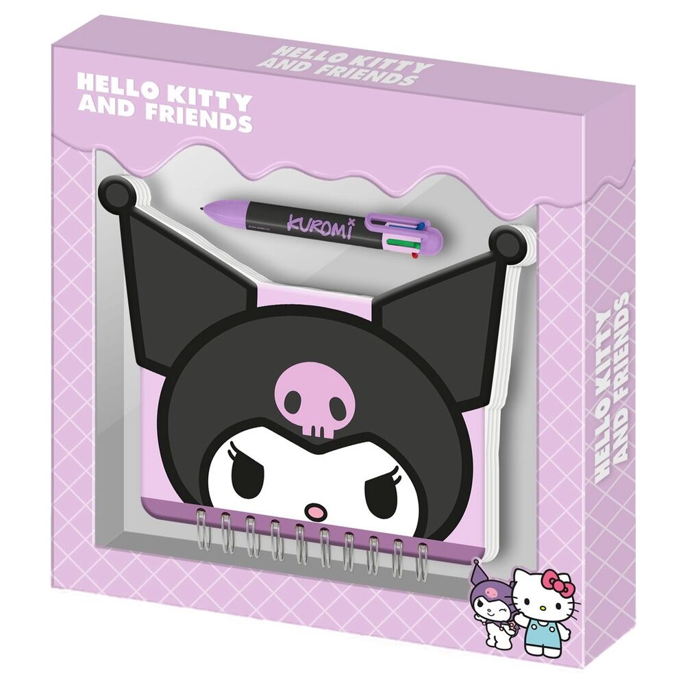 Hello Kitty and Friends Kuromi Diary + pen 1
