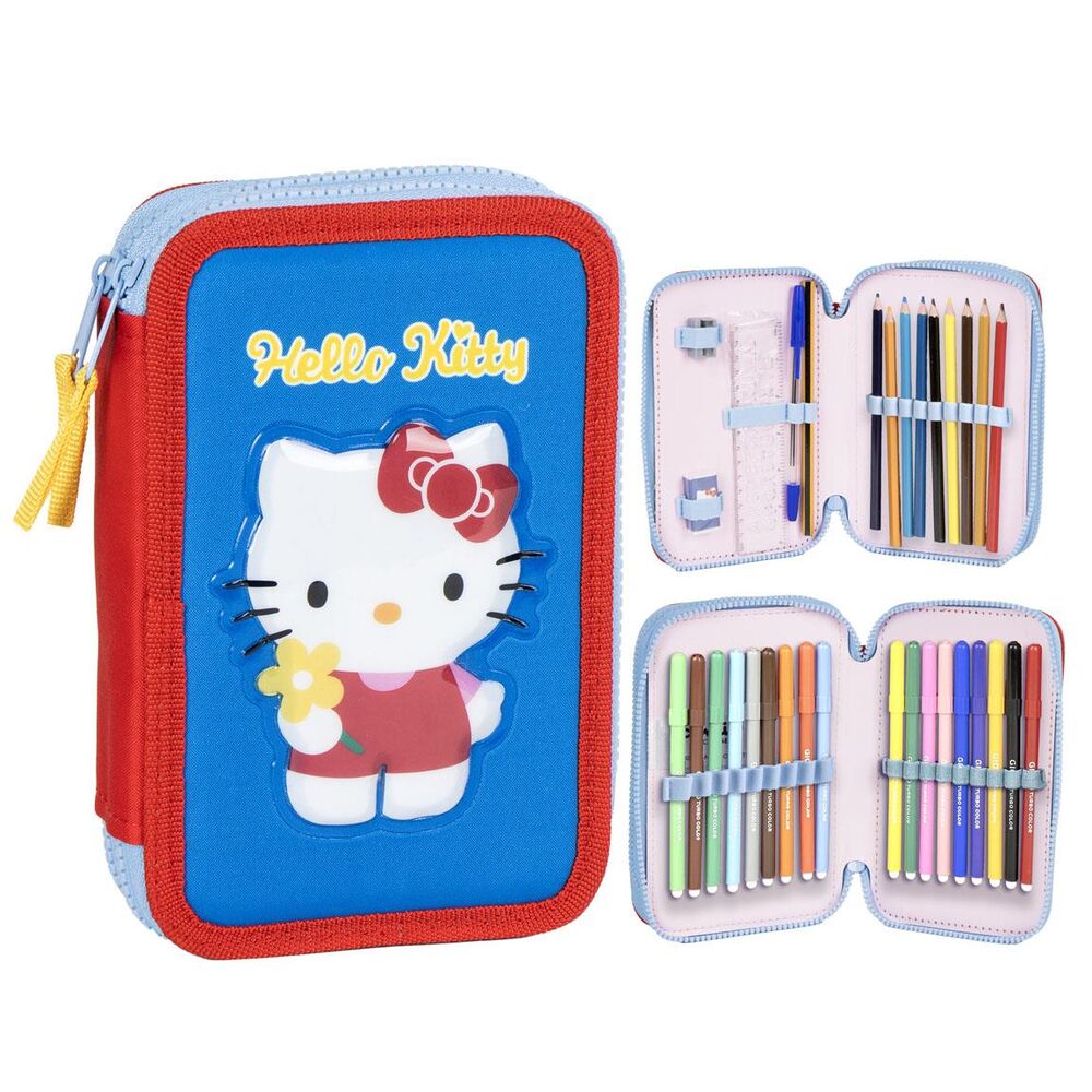 Hello Kitty double pencil case 1