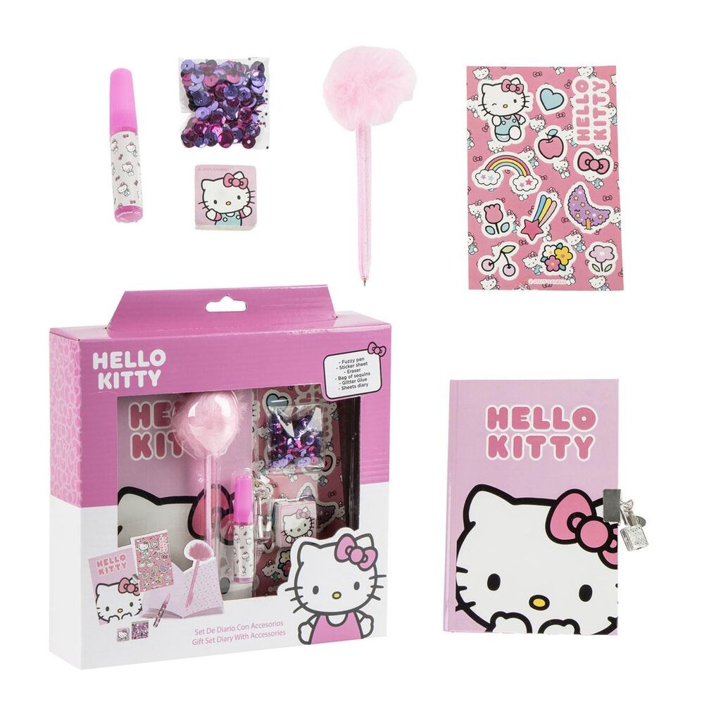 Hello Kitty Diary set 1