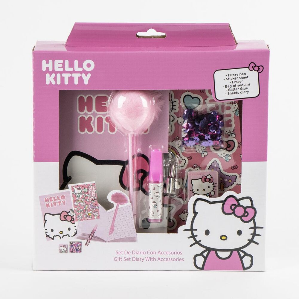 Hello Kitty Diary set 3