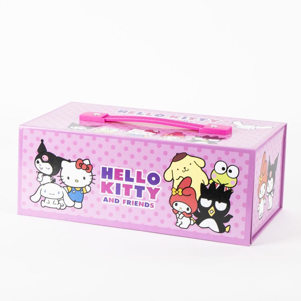 Hello Kitty colouring stationery case 3