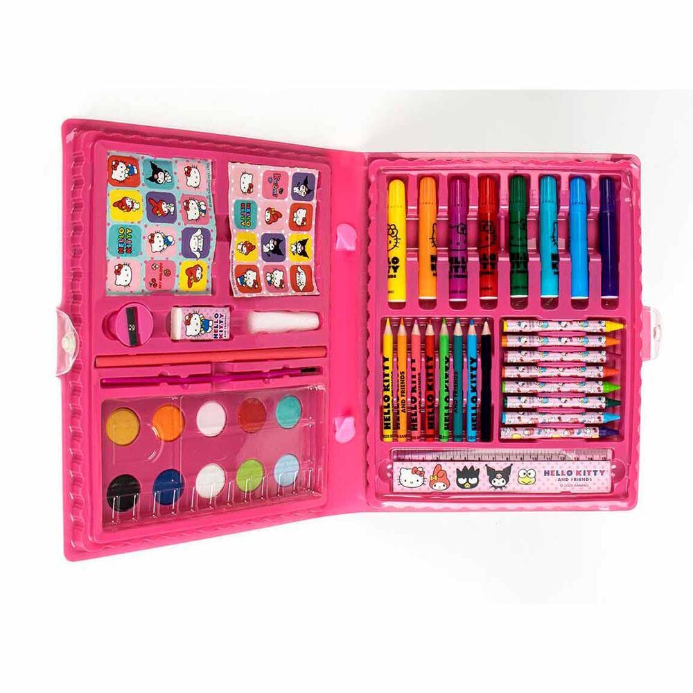 Hello Kitty colouring stationery set 4