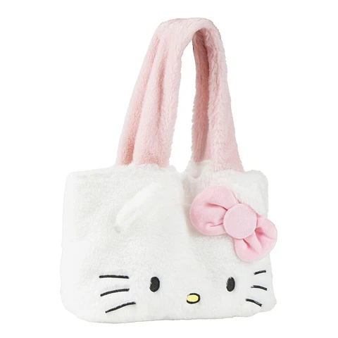 Hello Kitty plush shopping bag