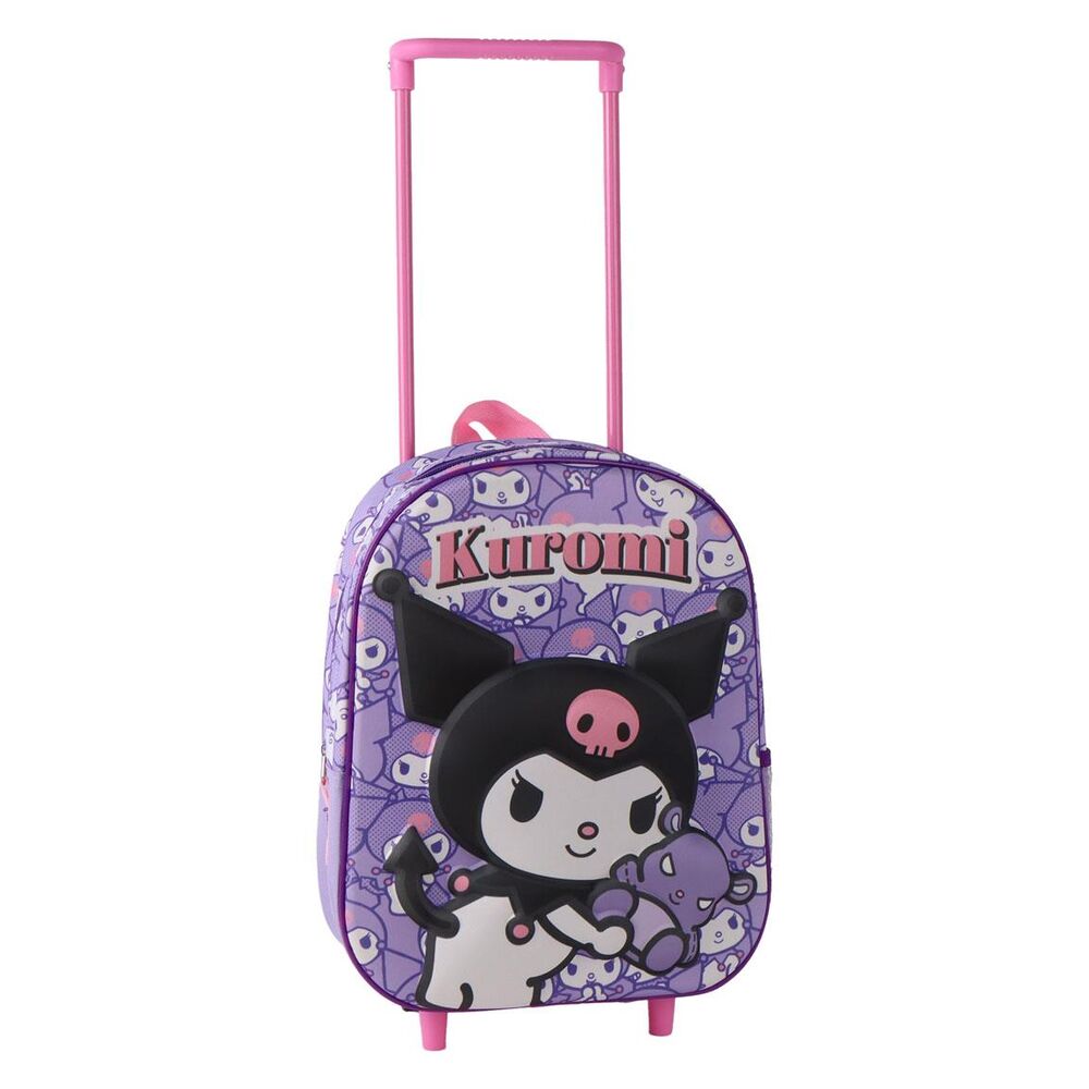 Hello Kitty Kuromi 3D trolley 30cm 1