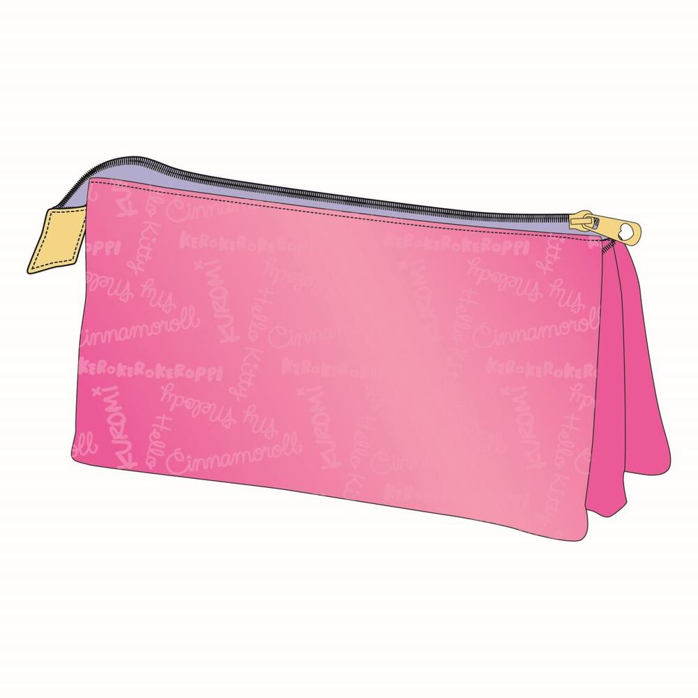 Hello Kitty and Friends triple pencil case 2