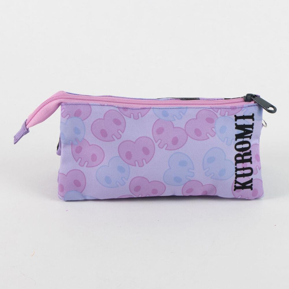 Hello Kitty Kuromi triple pencil case 2