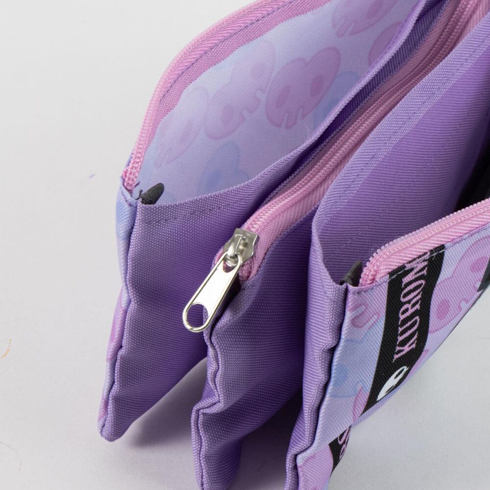 Hello Kitty Kuromi triple pencil case 3