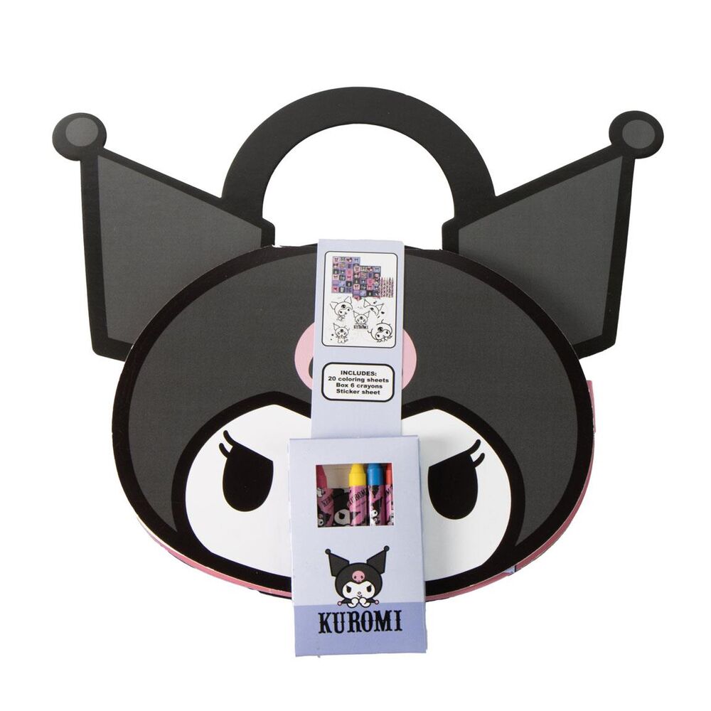 Hello Kitty Kuromi colouring activity book 1