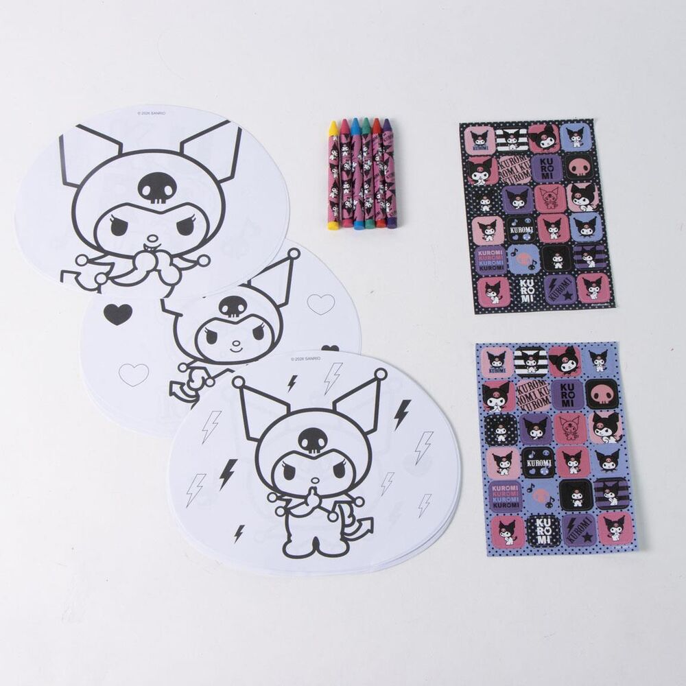 Hello Kitty Kuromi colouring activity book 2
