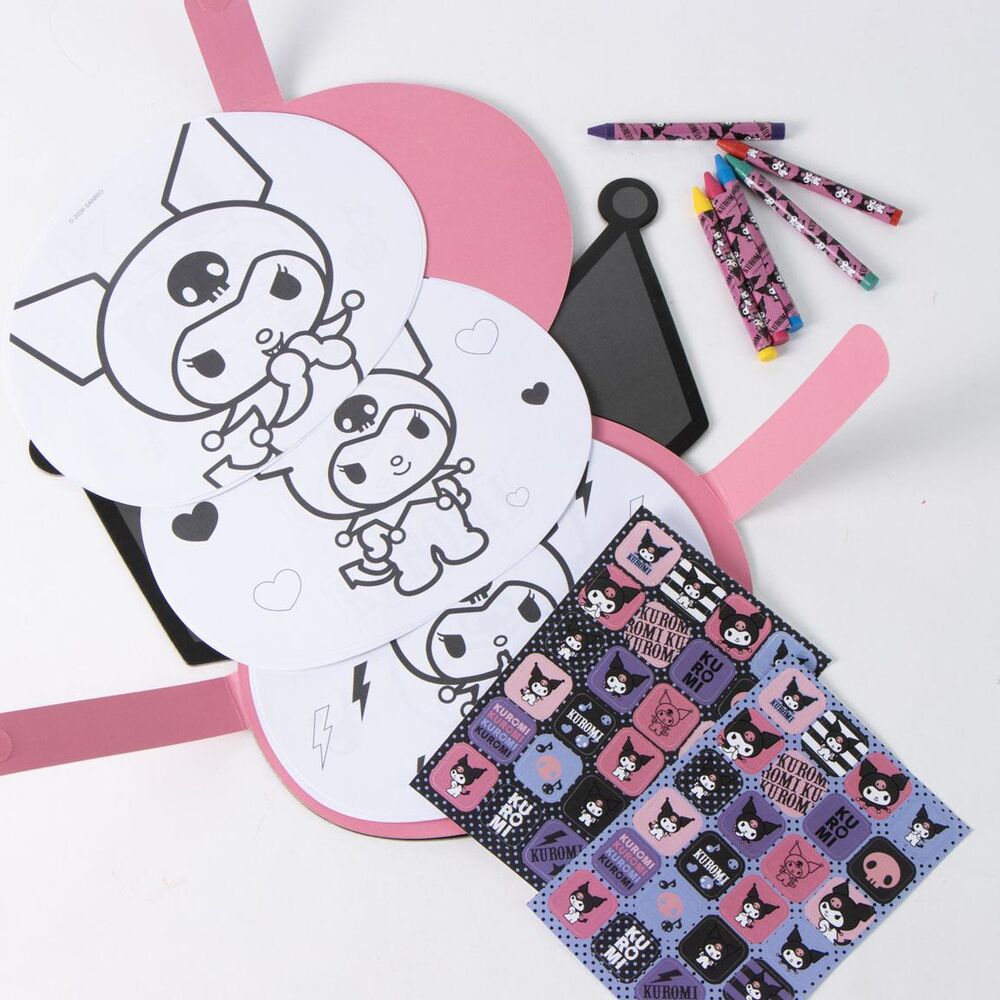 Hello Kitty Kuromi colouring activity book 4