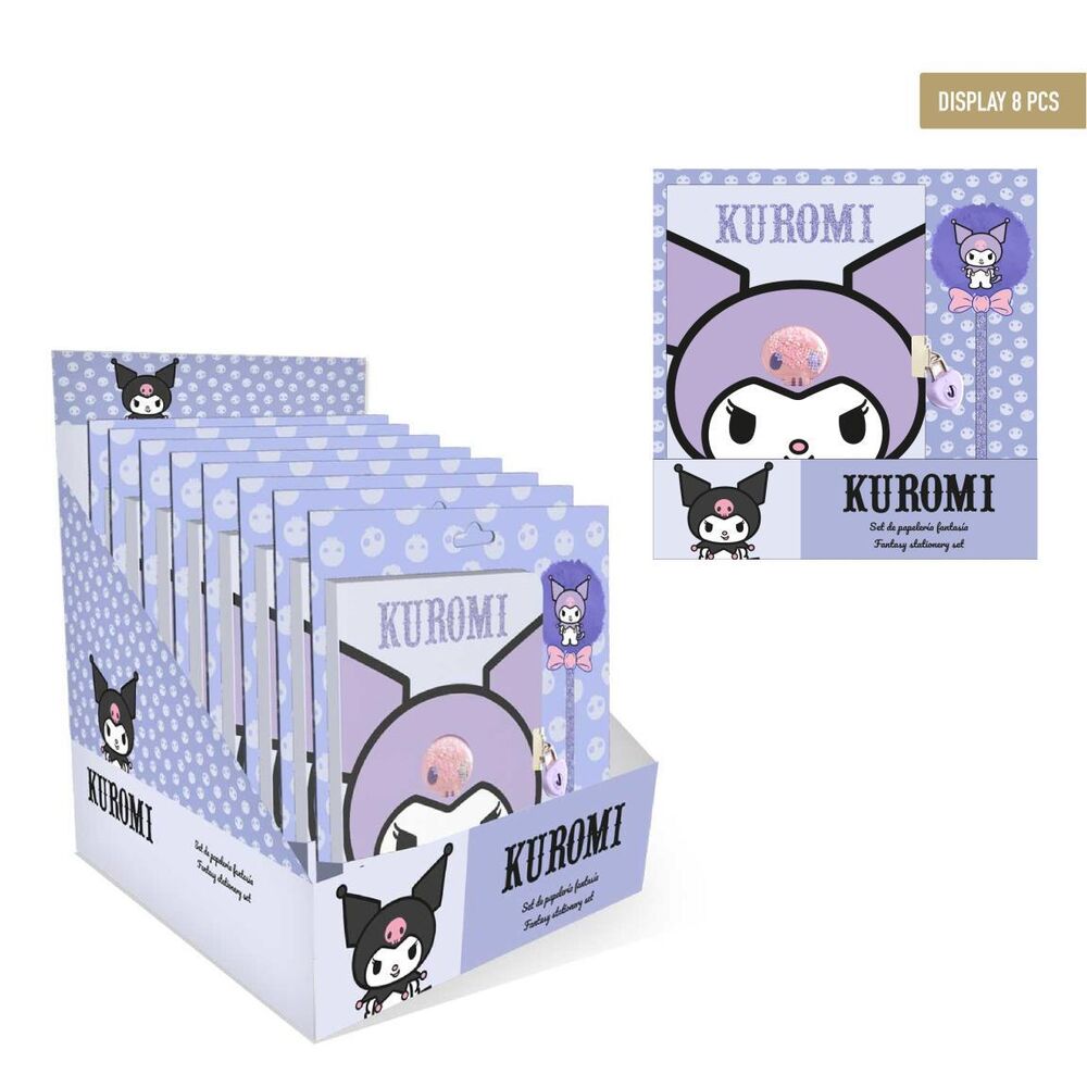 Hello Kitty Kuromi Diary + pen 1
