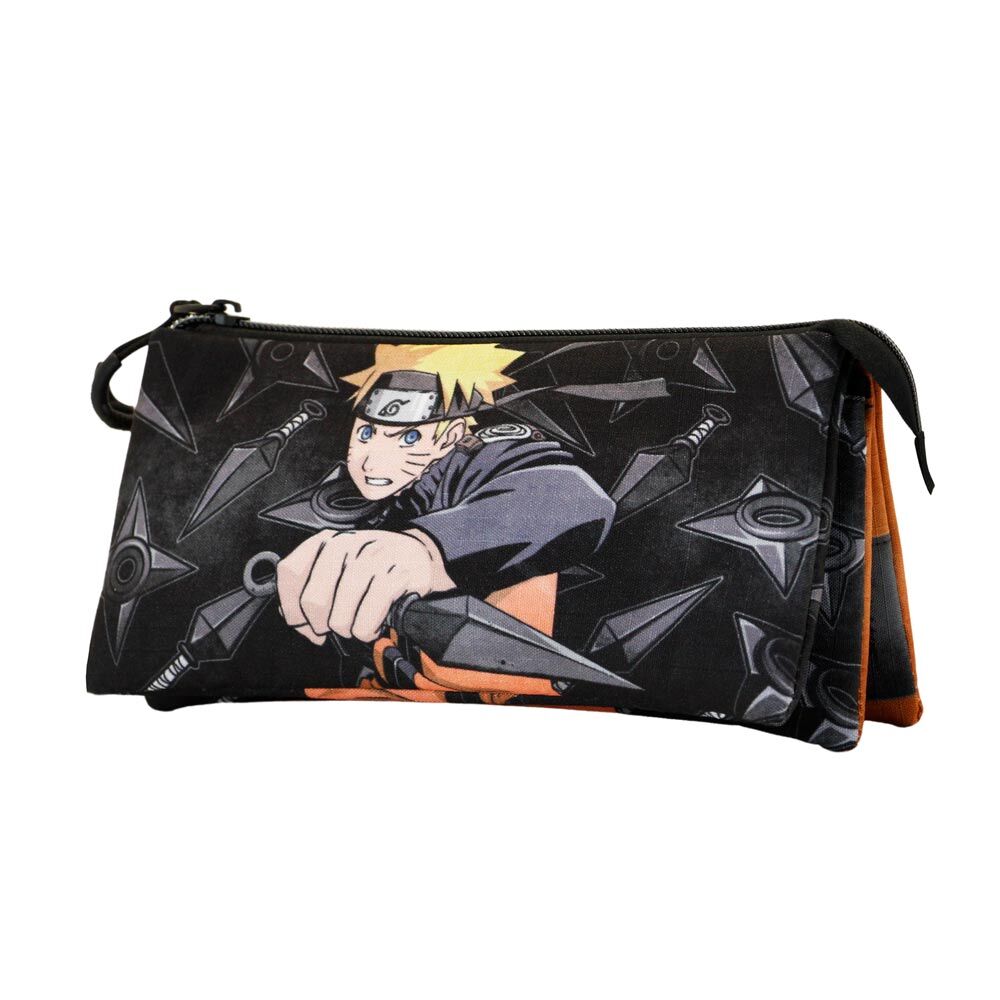 Naruto Shippuden Uzumaki triple pencil case 1