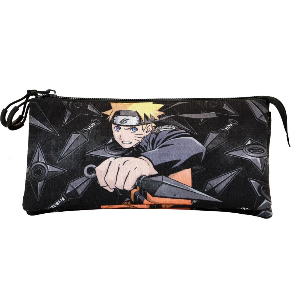 Naruto Shippuden Uzumaki triple pencil case 2