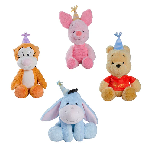 Disney Winnie the Pooh Anniversary assorted plush toy 25cm