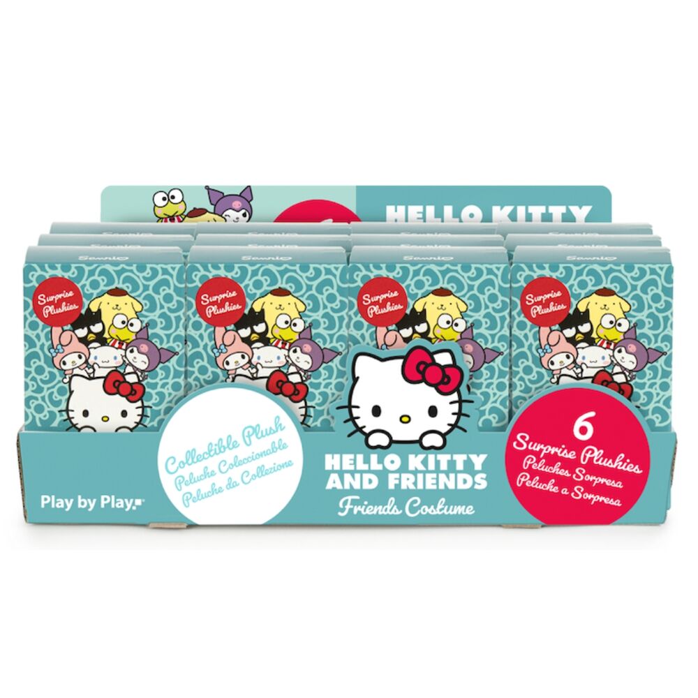 Hello Kitty & Friends Costume assorted surprise plush toy 10cm 3