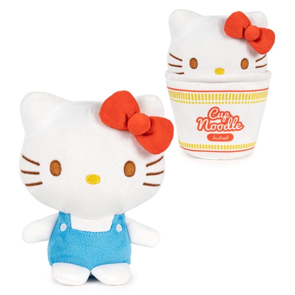 Hello Kitty & Friends Cup Noodles assorted plush toy 16cm 5