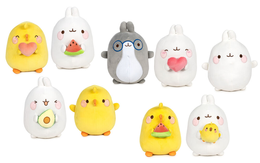 Molang assorted plush toy 23cm 1