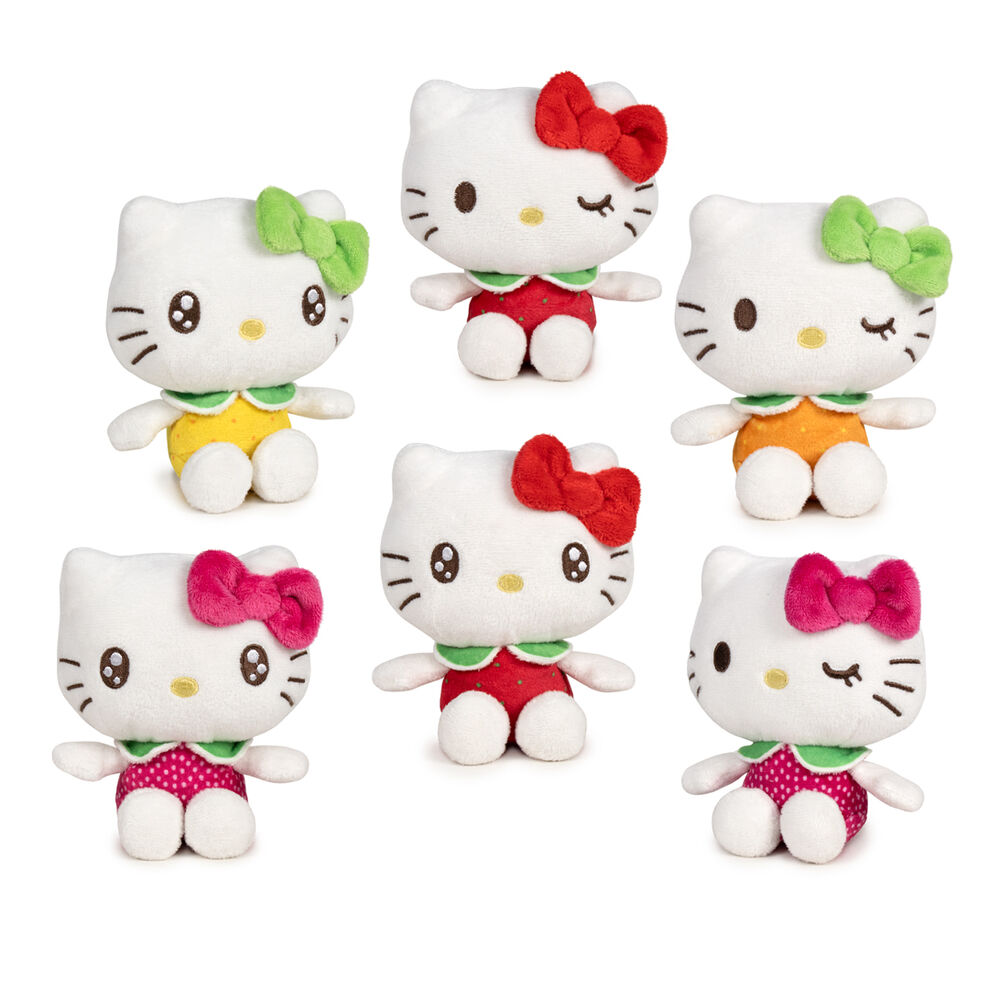 Hello Kitty Fruits Scented assorted plush toy 12cm 1