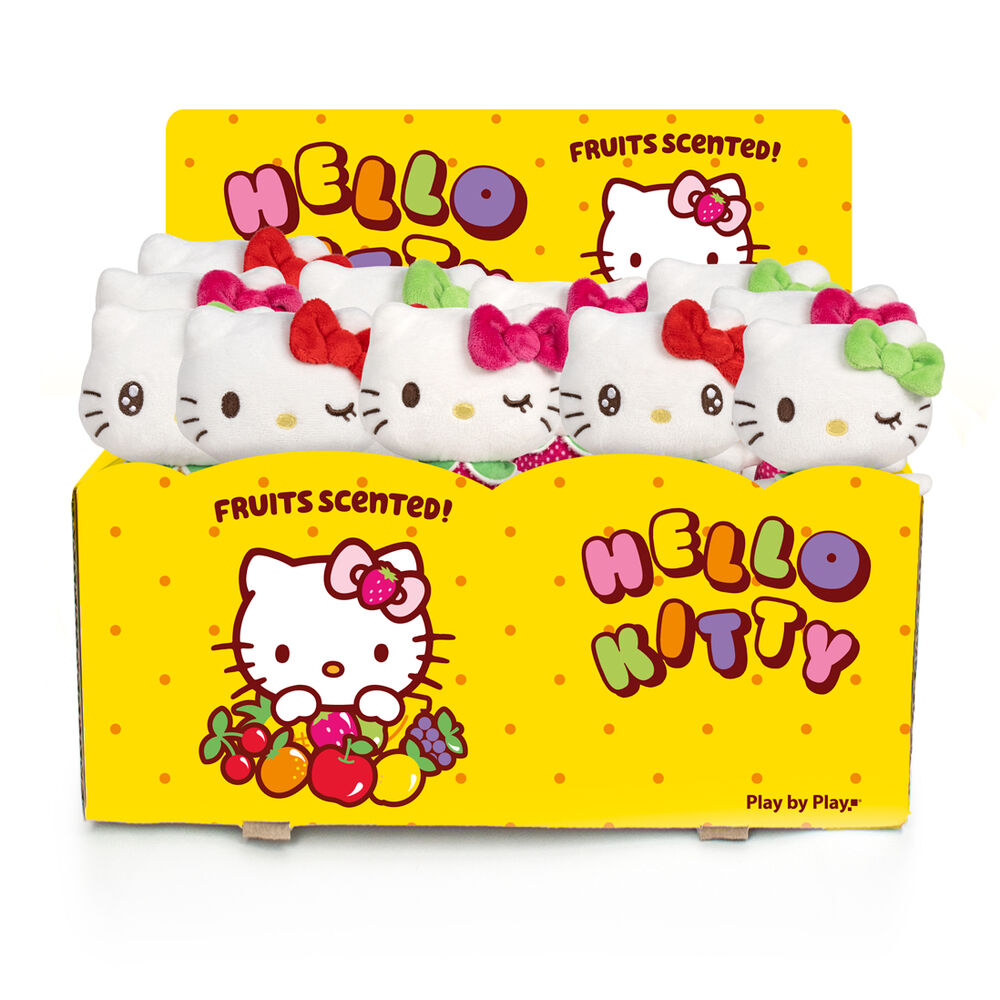 Hello Kitty Fruits Scented assorted plush toy 12cm 2