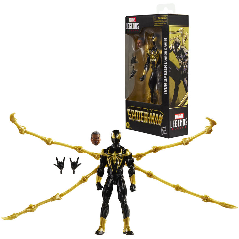 Marvel Spiderman Iron Spider Aroon Davis figure 15cm 2