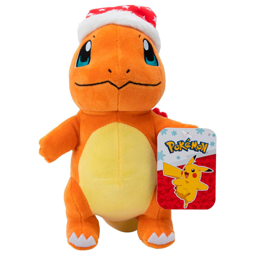 Pokemon Christmas Charmander plush toy 20cm 4