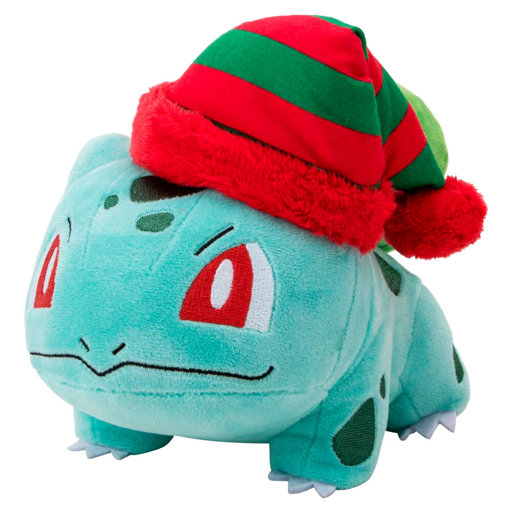 Pokemon Christmas Bulbasaur plush toy 20cm 2