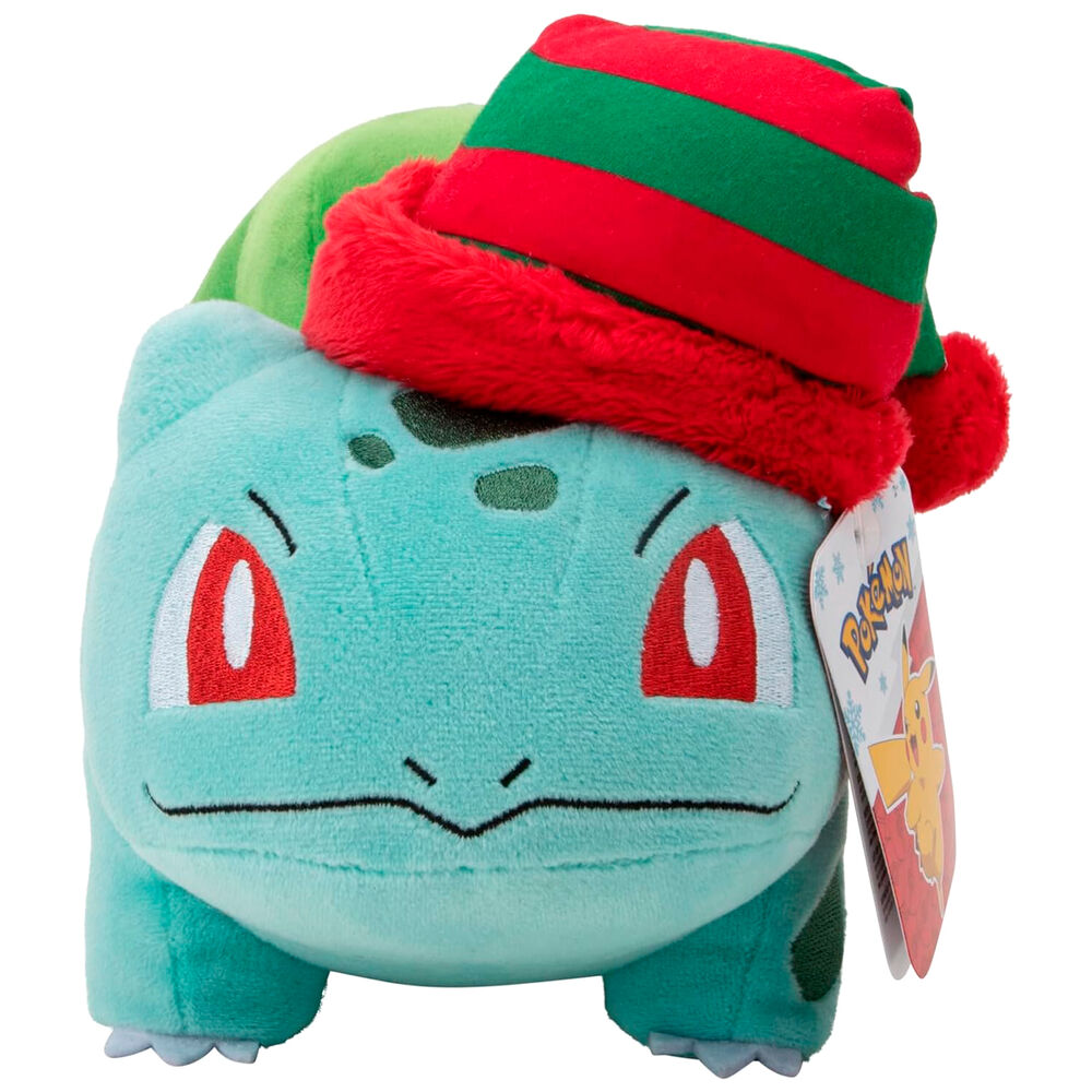 Pokemon Christmas Bulbasaur plush toy 20cm 4