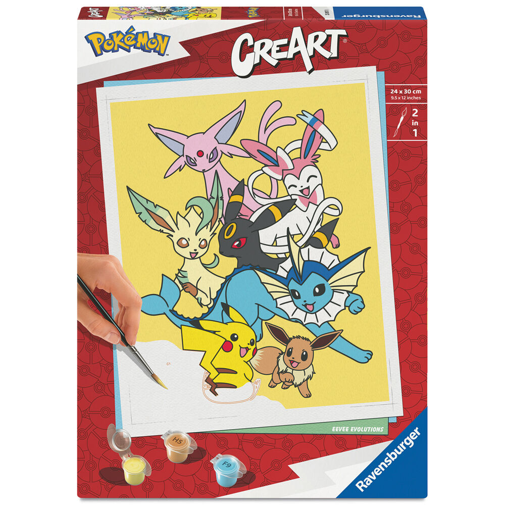 Pokemon Legendary adult CreArt Painting kit 1