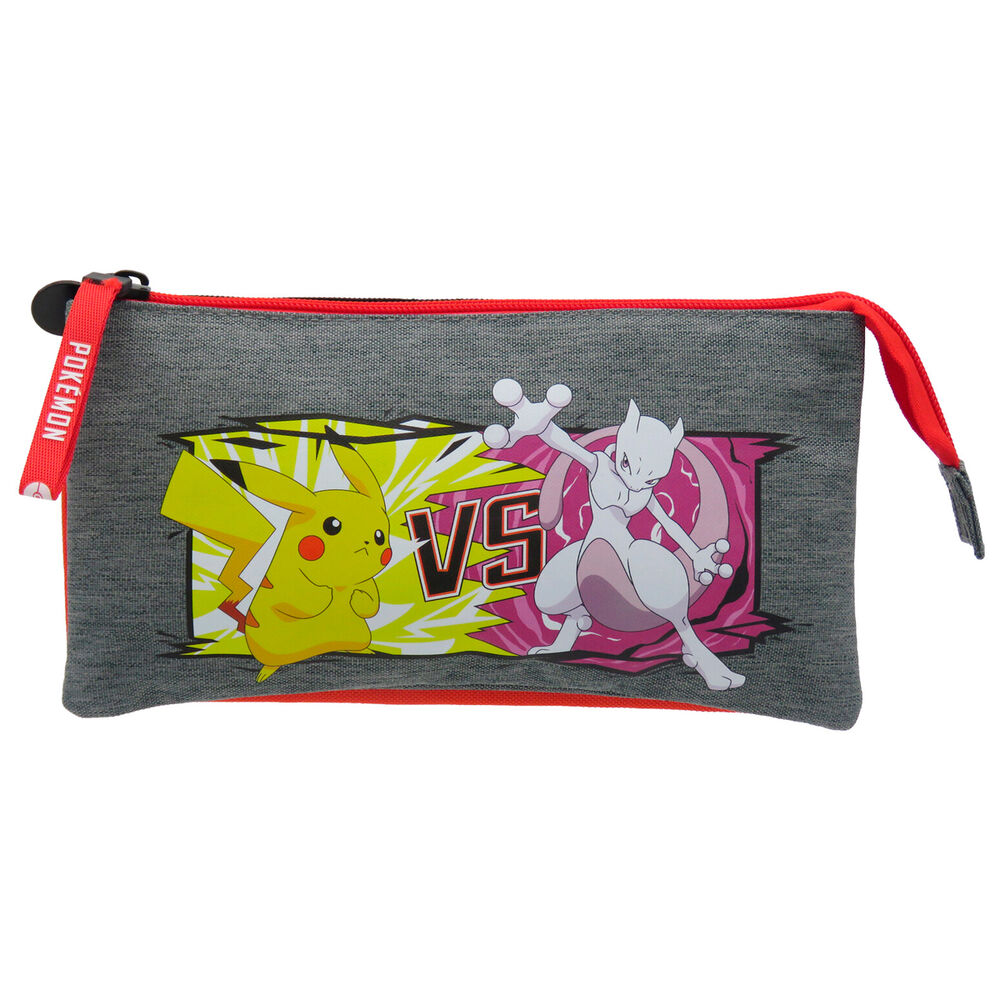 Pokemon Battle triple pencil case 1