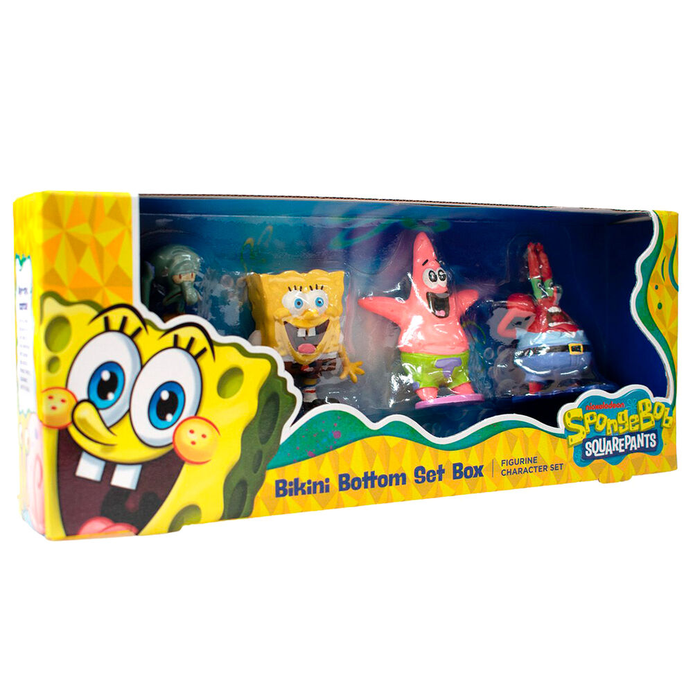 Sponge Bob pack 4 figures 1