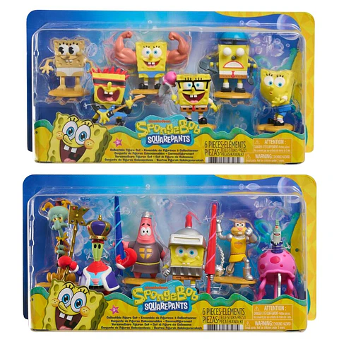 SpongeBob assorted blister 5 figures