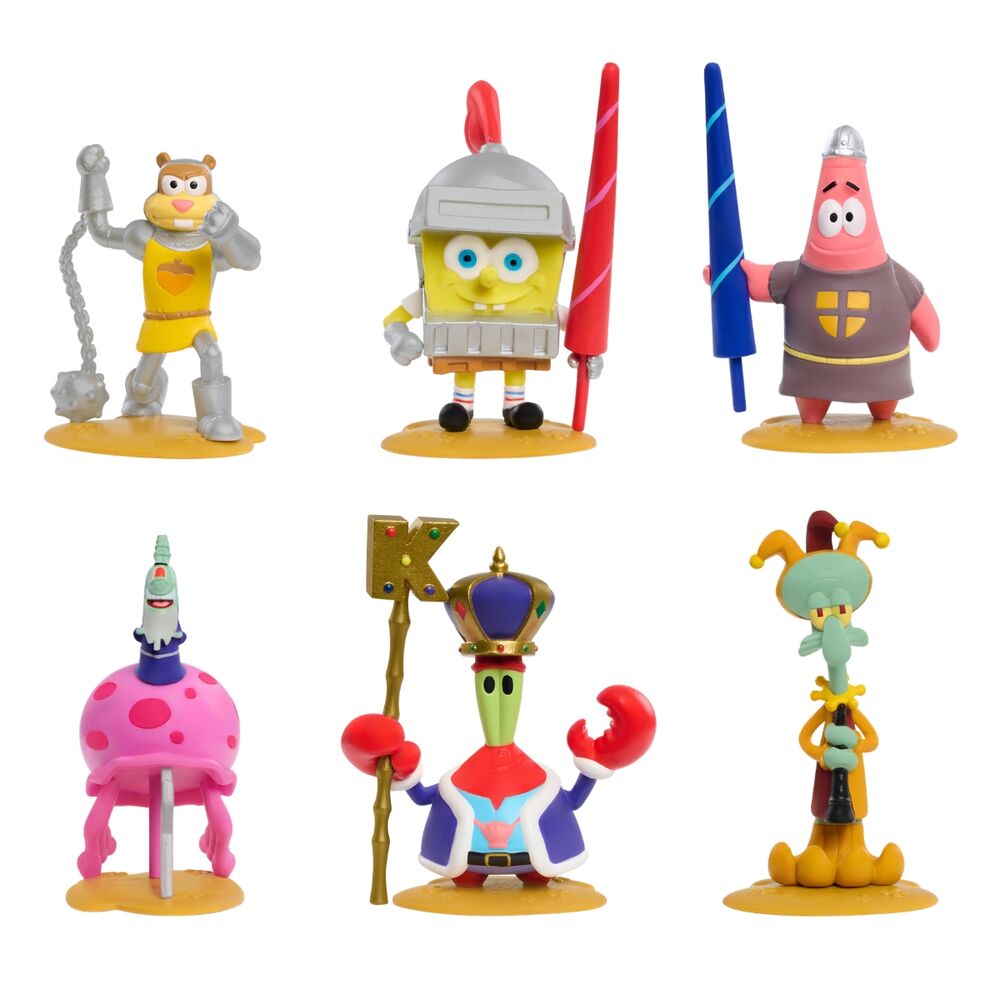SpongeBob assorted blister 5 figures 6