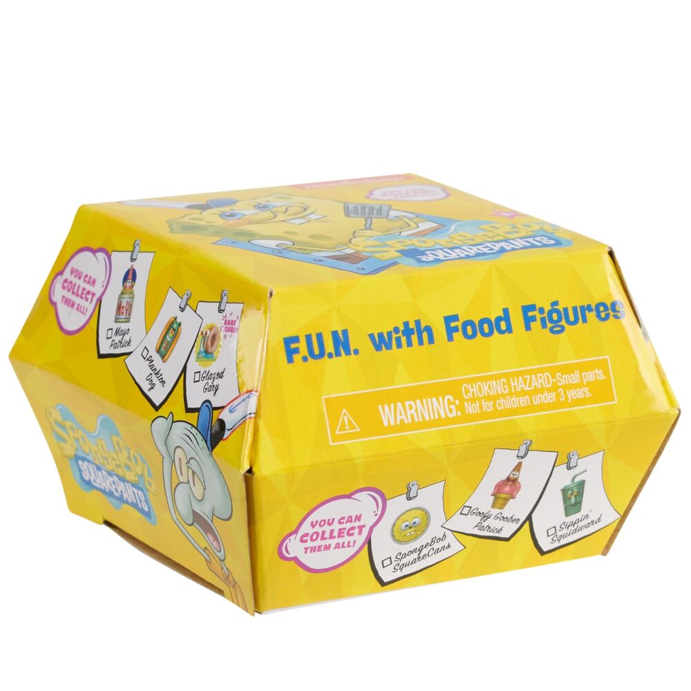 SpongeBob Squarepants F.U.N. Food assorted surprise figure 8