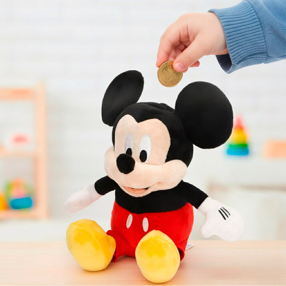 Disney Mickey money box plush toy 20cm 2
