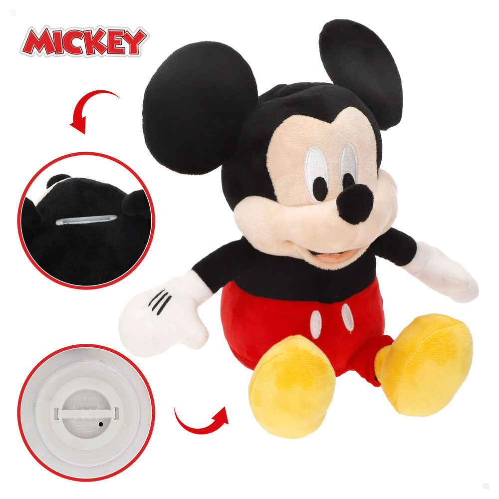 Disney Mickey money box plush toy 20cm 3