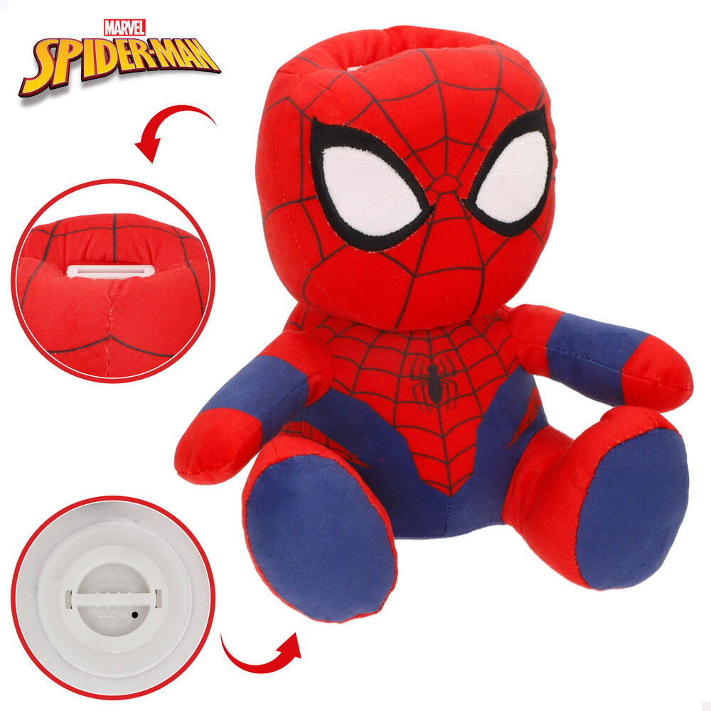 Marvel Spiderman money box plush toy 20cm 3