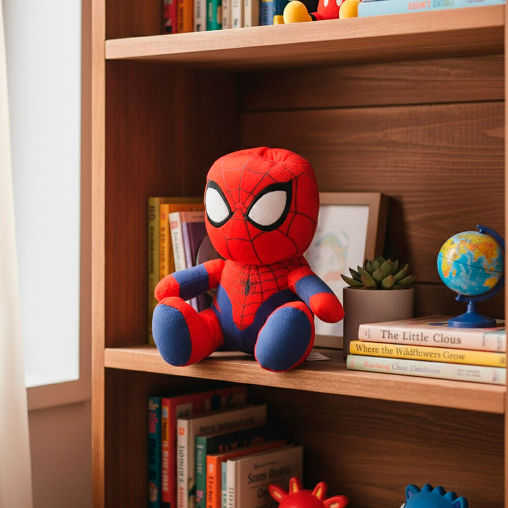 Marvel Spiderman money box plush toy 20cm 4
