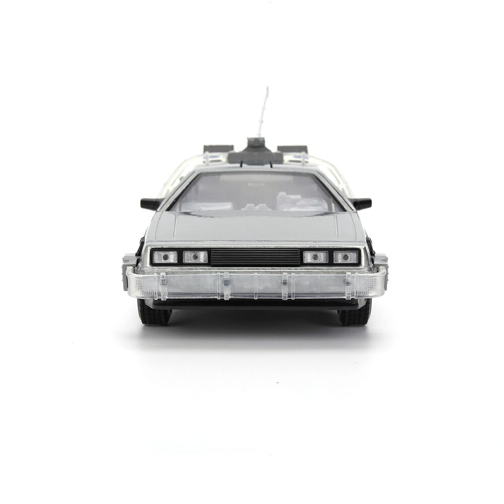 Back to the Future 40th Anniversary Time Machine Hollywood Rides Dlorean replica 8