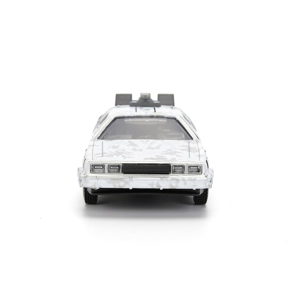 Back to the Future 40th Anniversary Time Machine Ice Effect Dlorean replica 8