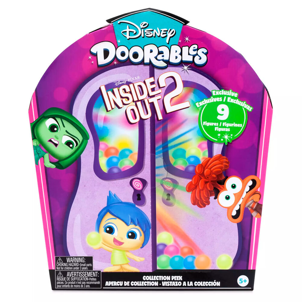 Doorables Disney Pixar Inside Out 2 pack 9 figures 4cm 4