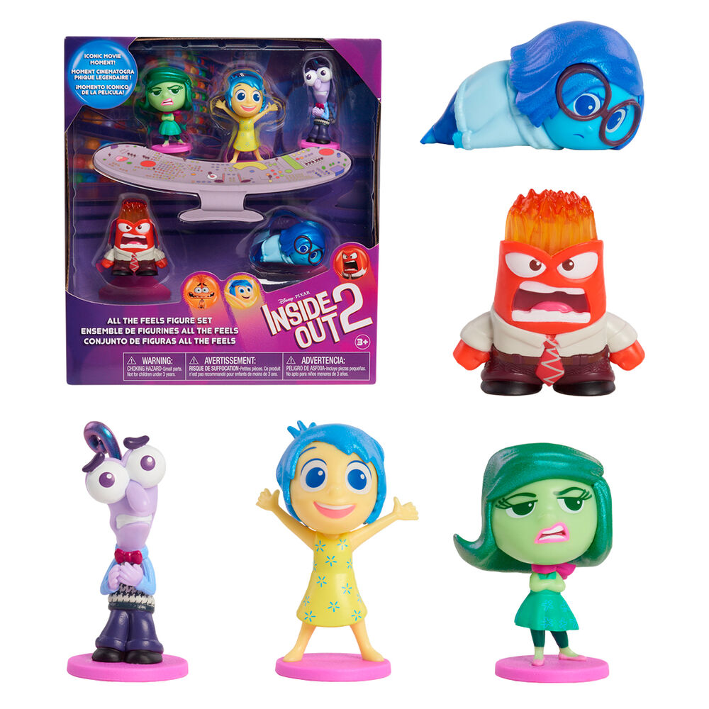 Disney Pixar Inside Out 2 pack 5 figures 2