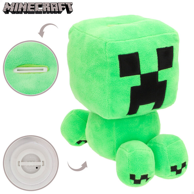 Minecraft plush money box 20cm 4