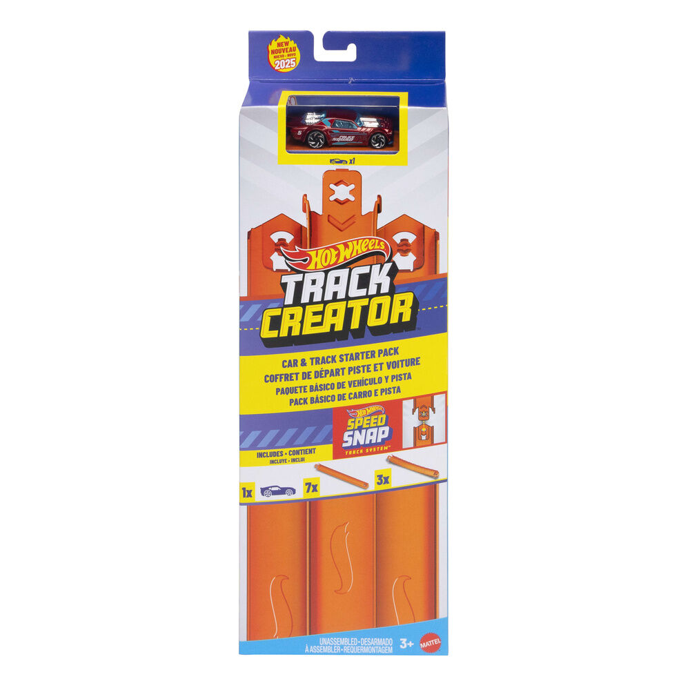 Hot Wheels Track Builder basic pack + car 1