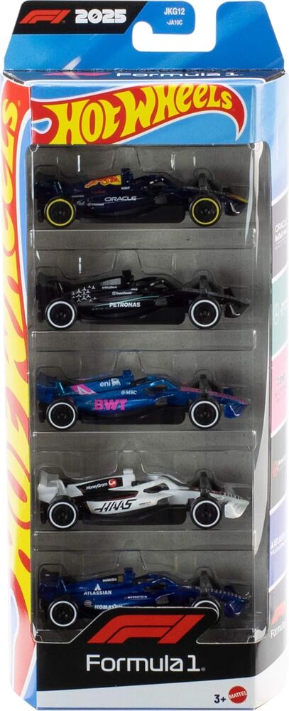 Hot Wheels F1 blister of 5 cars 6